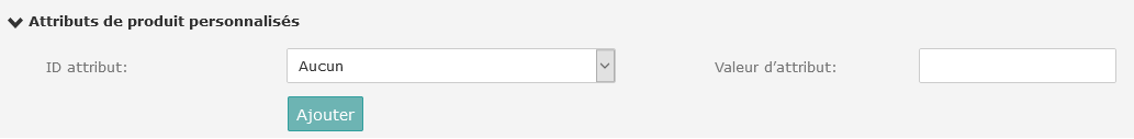 Advanced product search: Custom product attributes